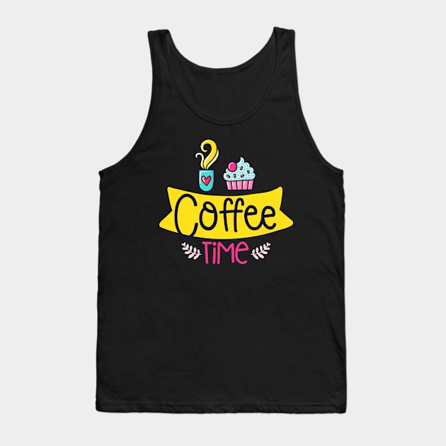 Coffee Time Tank Top by brishop